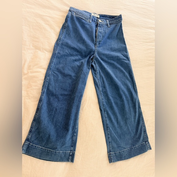 Madewell Denim - Madewell “Emmett Wide leg Crop”